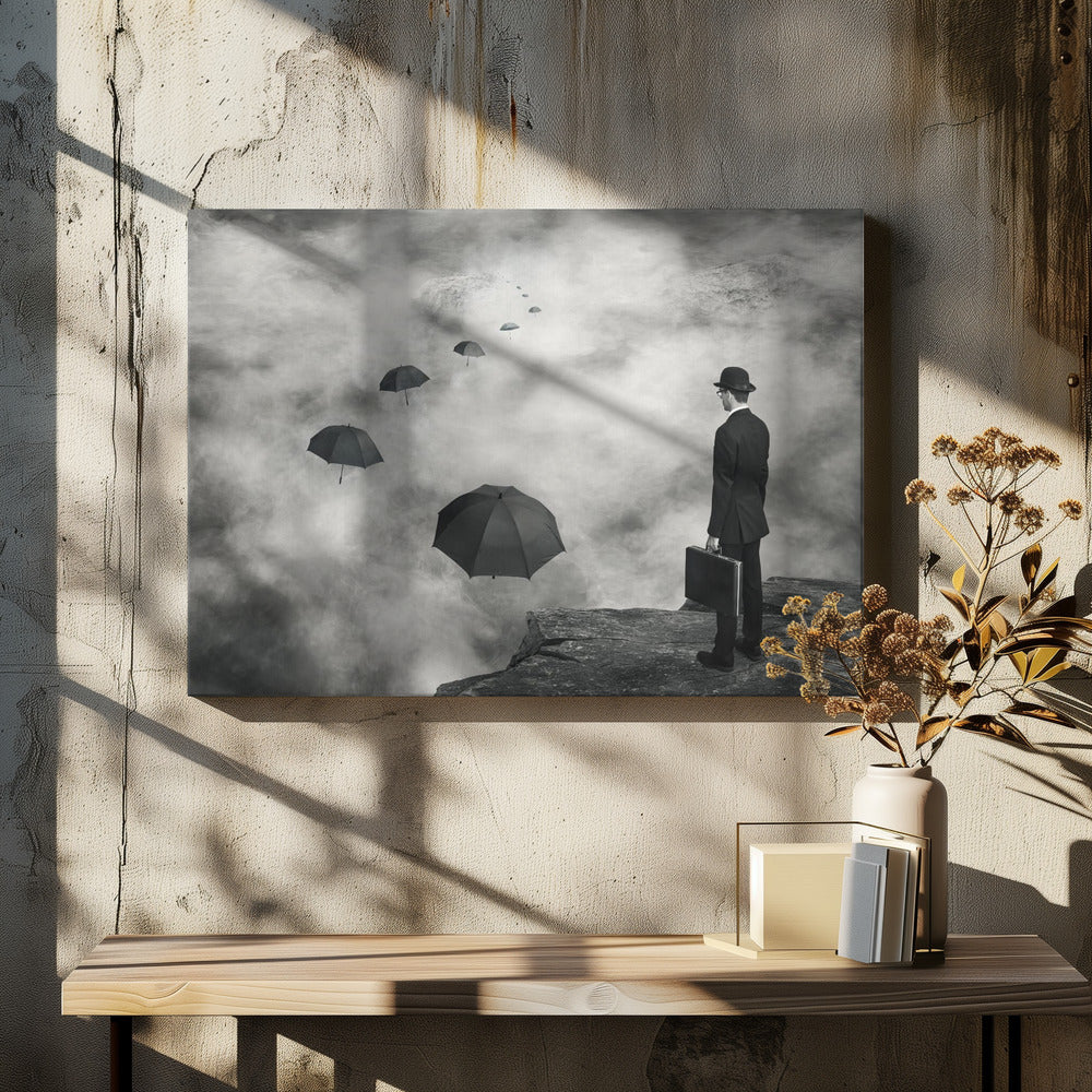 The Road Less Traveled - Poster / Art Print - interiör