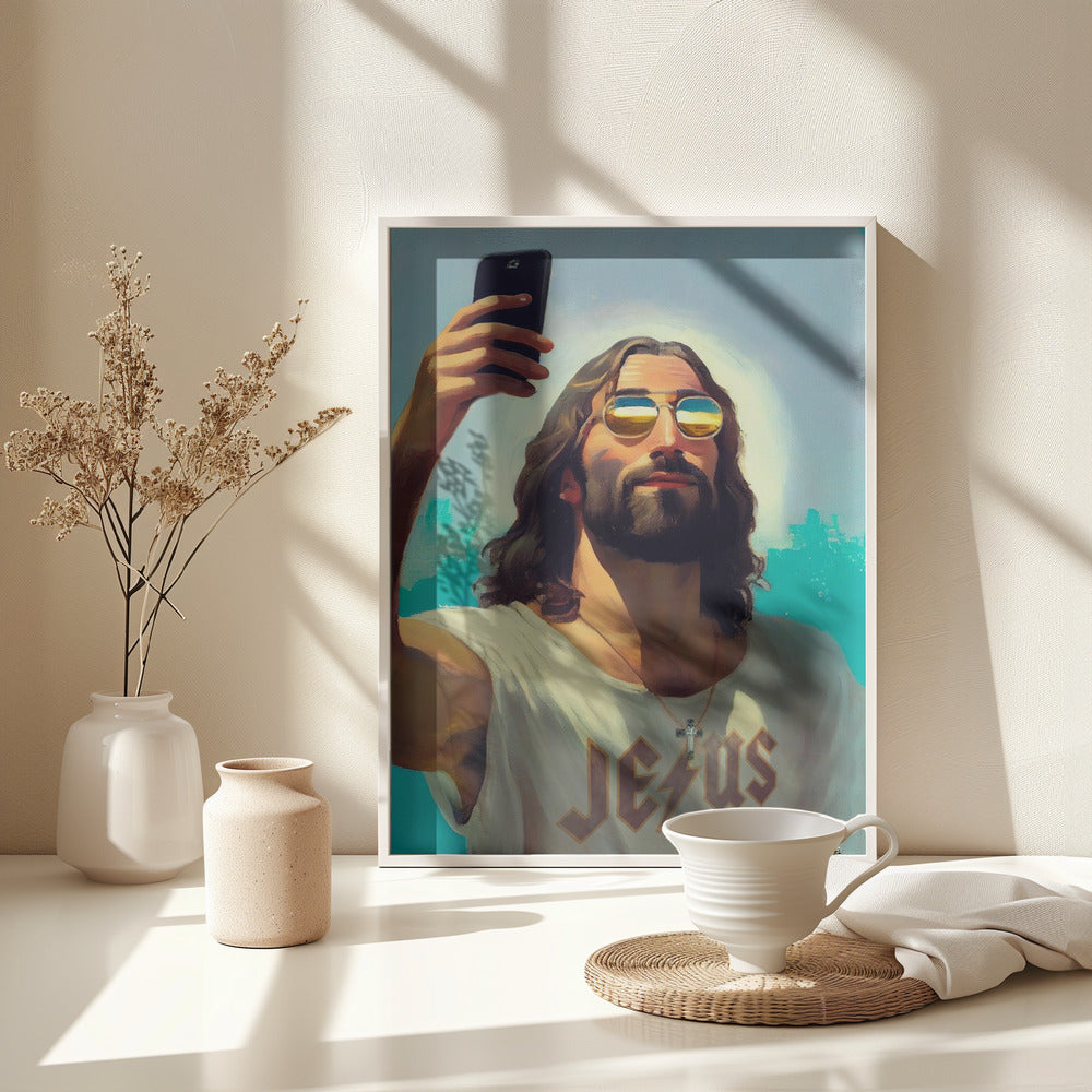 I Am Jesus - Poster / Art Print - interiör