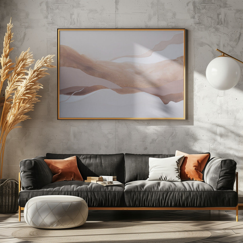 Waves - Poster / Art Print - interiör