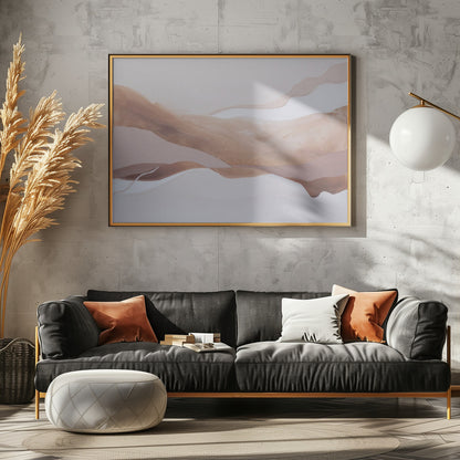 Waves - Poster / Art Print - interiör