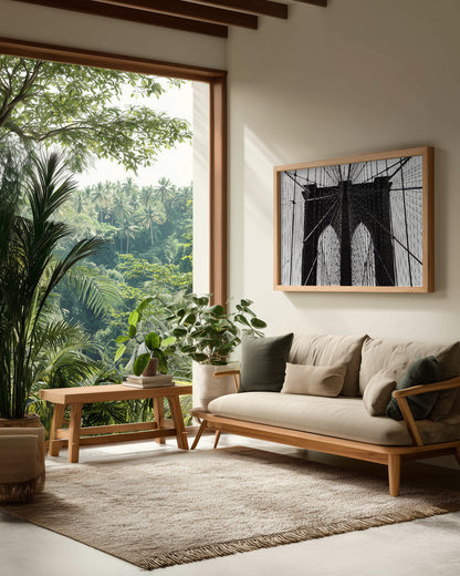 Brooklyn Bridge - Poster / Art Print - interiör