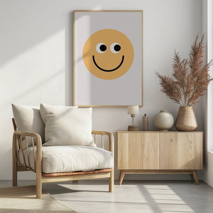 Face 1 - Poster / Art Print - interiör