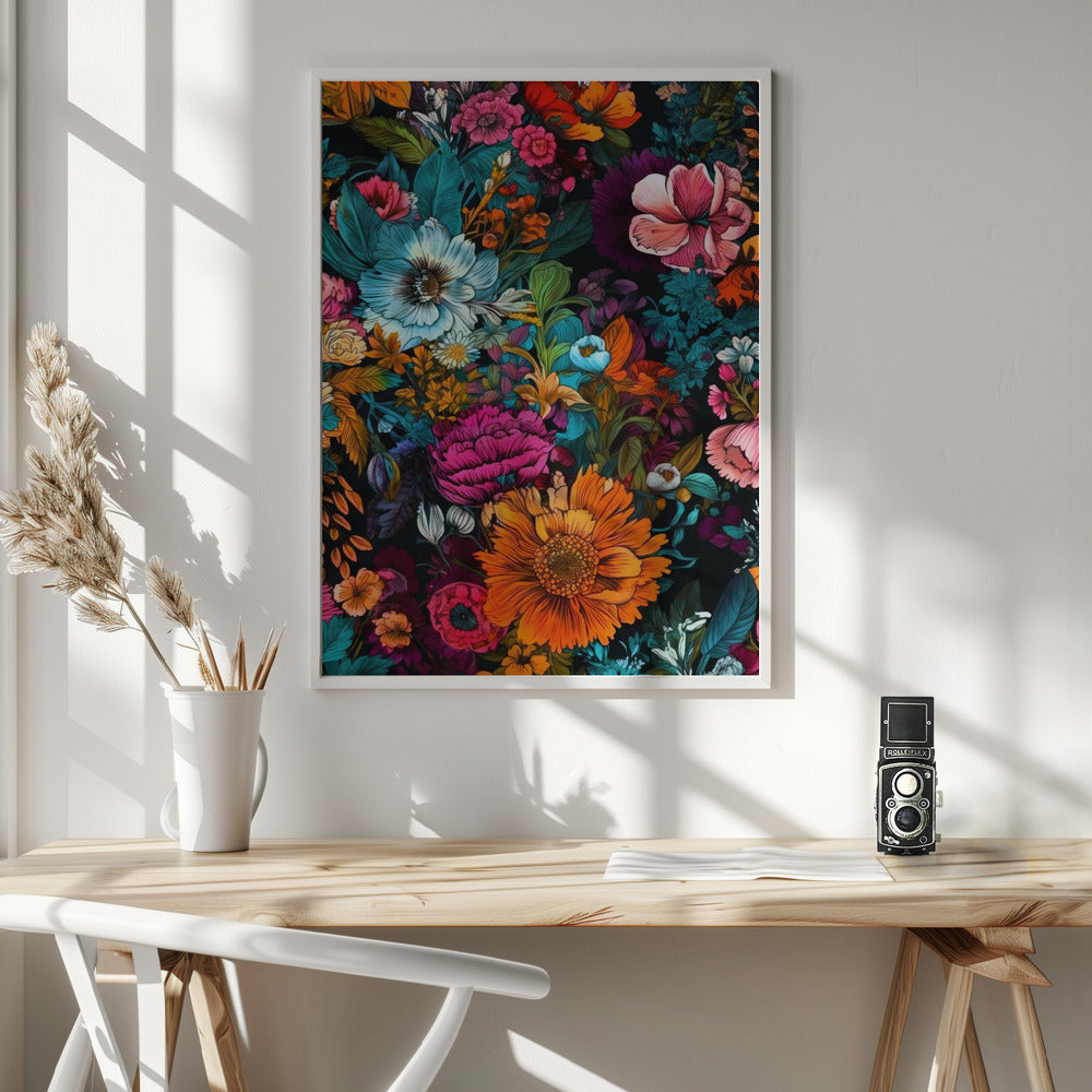 Meadow flowers 6 - Poster / Art Print - interiör