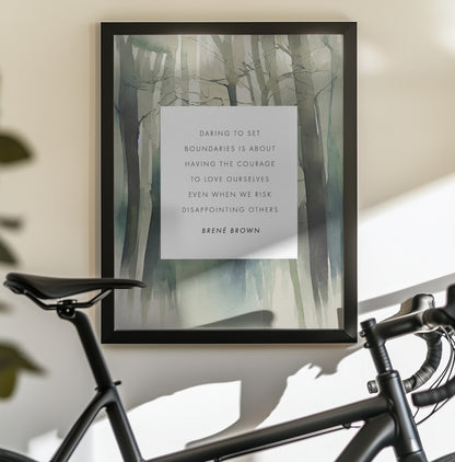 Boundaries - Poster / Art Print - interiör