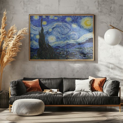 The Starry Night - Poster / Art Print - interiör