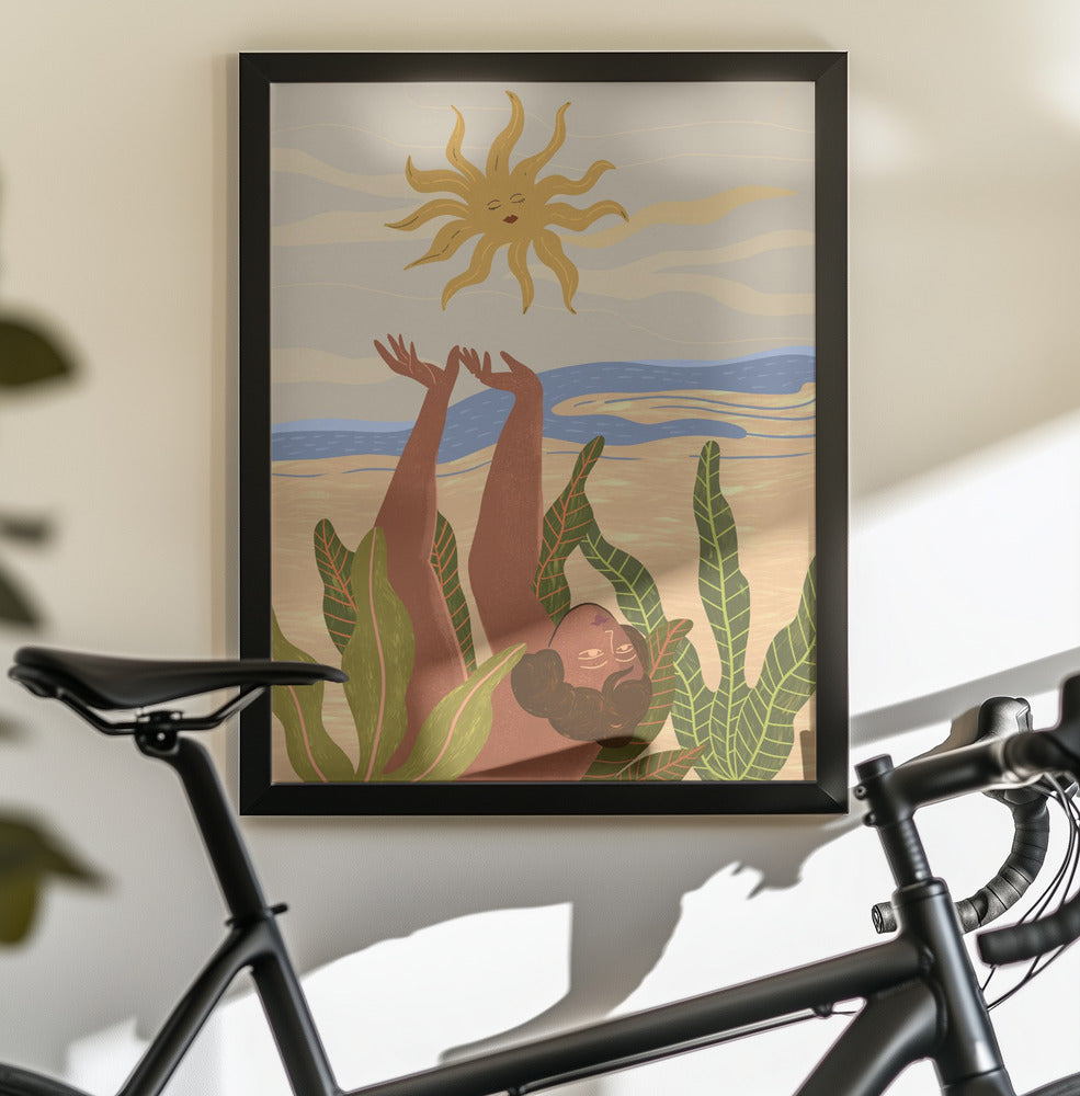 Sun Worship - Poster / Art Print - interiör
