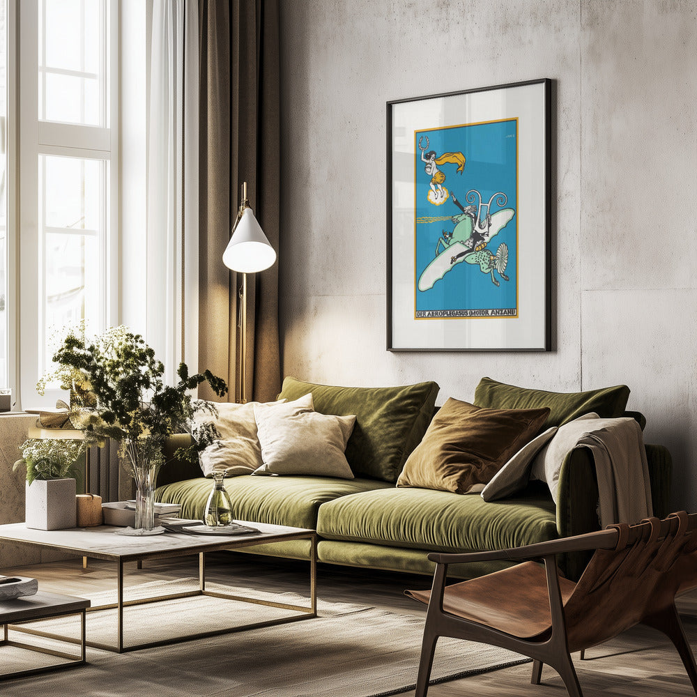 The Aeroplegasus - Poster / Art Print - interiör