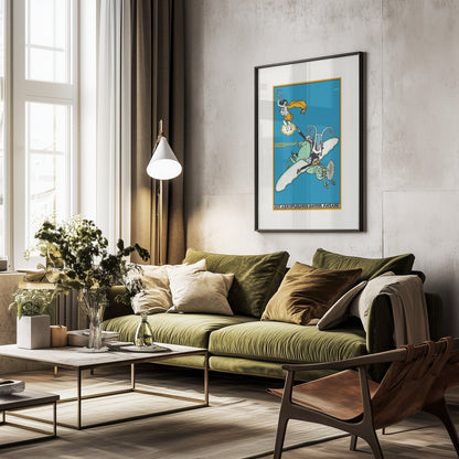 The Aeroplegasus - Poster / Art Print - interiör