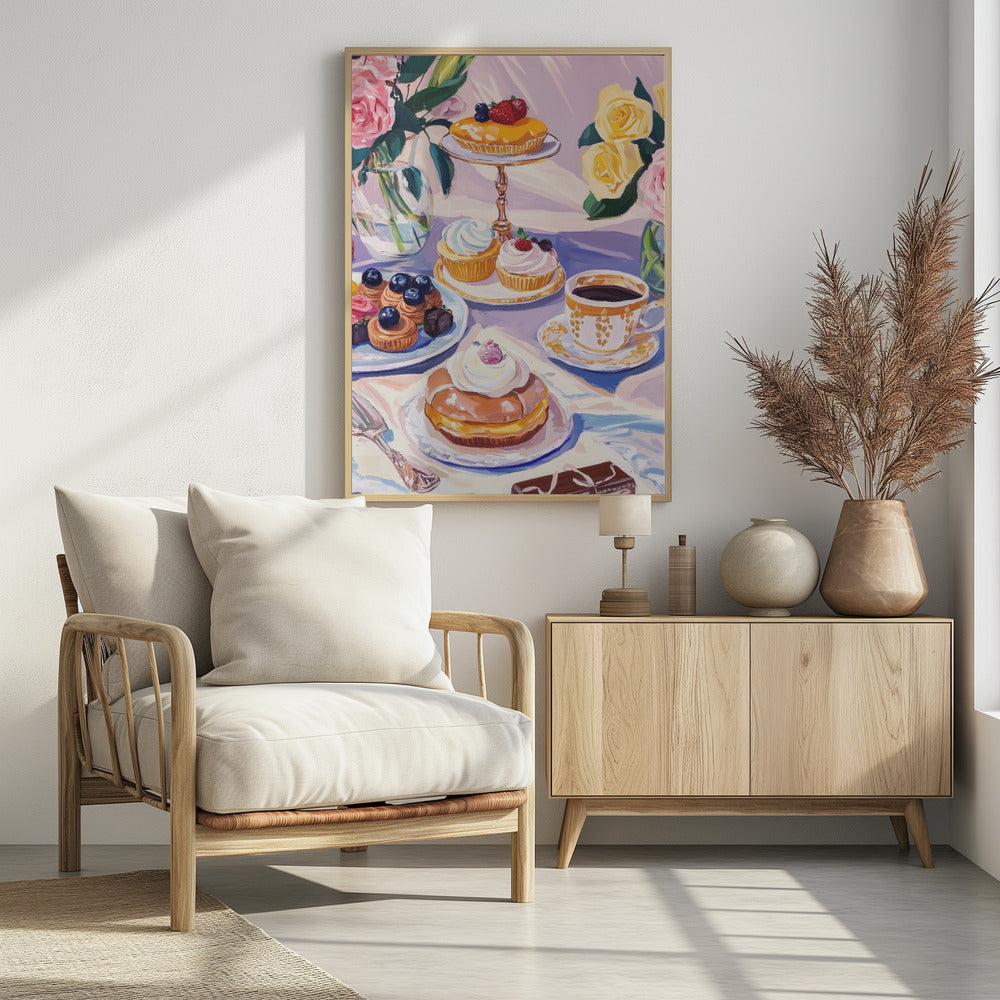 Dessert Table - Poster / Art Print - interiör