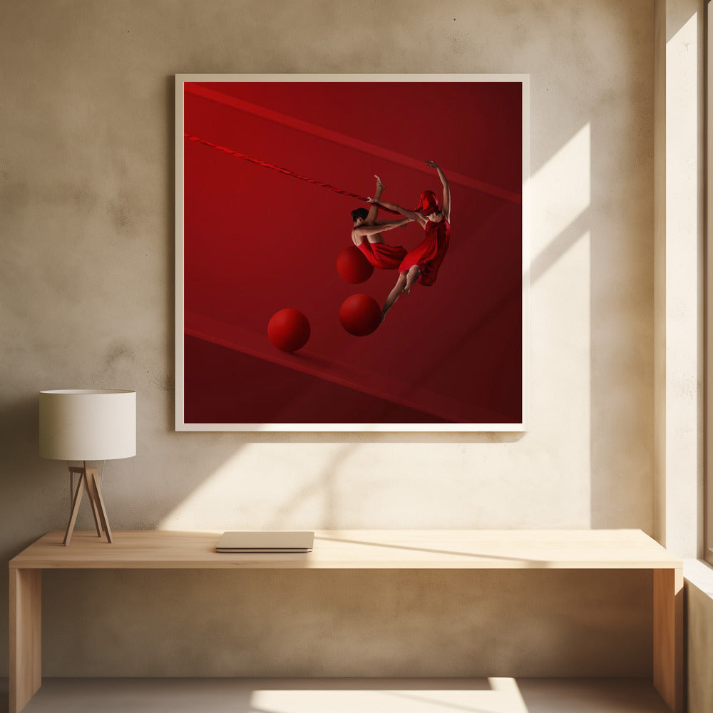 Strength and Harmony - Poster / Art Print - interiör