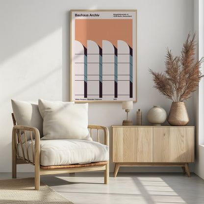 Bauhaus Archiv - Poster / Art Print - interiör