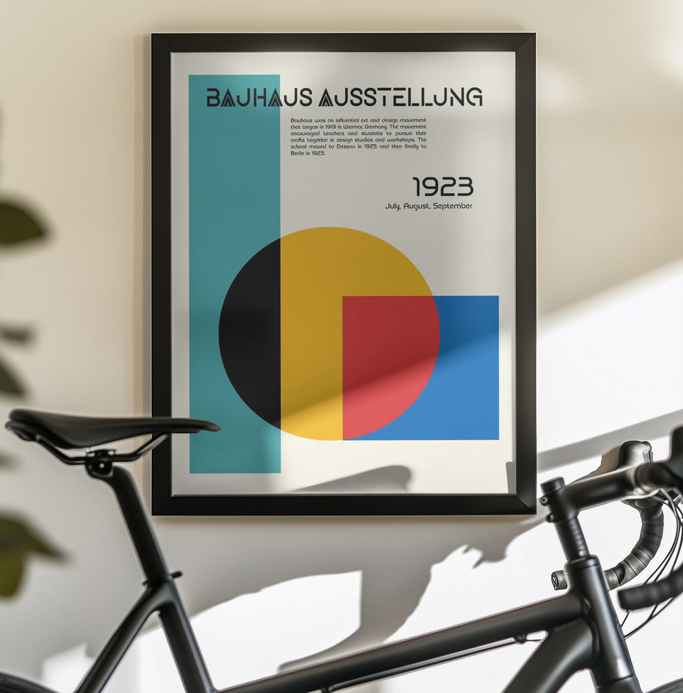 Bauhaus Ausstellung - Poster / Art Print - interiör