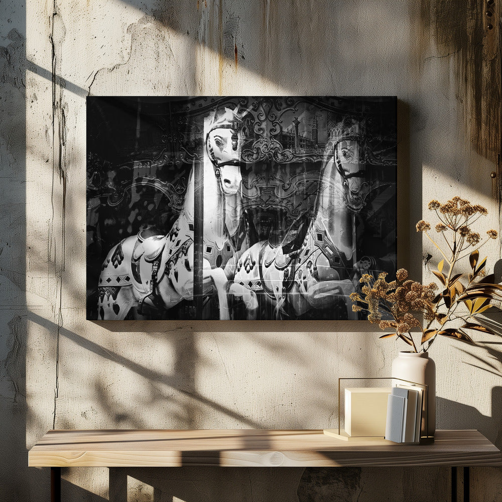 Dream of Carousel - Poster / Art Print - interiör
