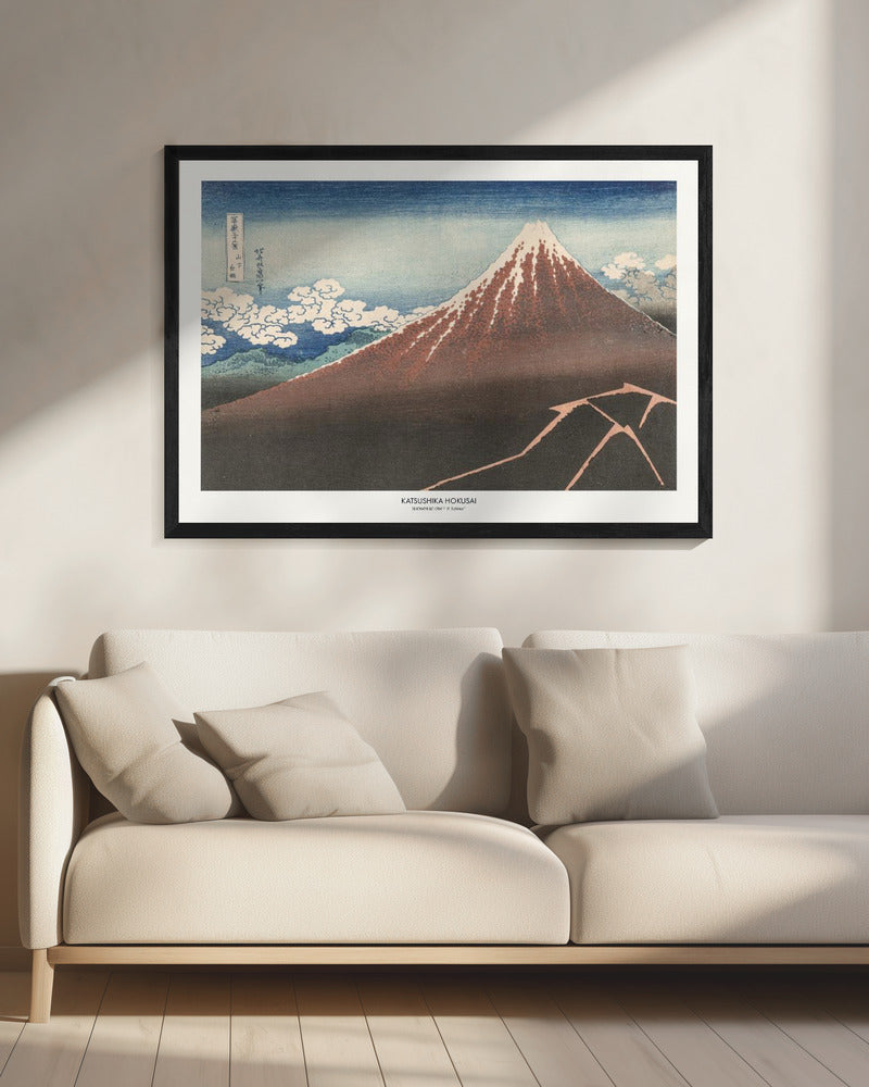 Shower Below Summit - Poster / Art Print - interiör