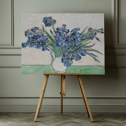 Vincent Van Gogh's Irises (1890). - Poster / Art Print - interiör