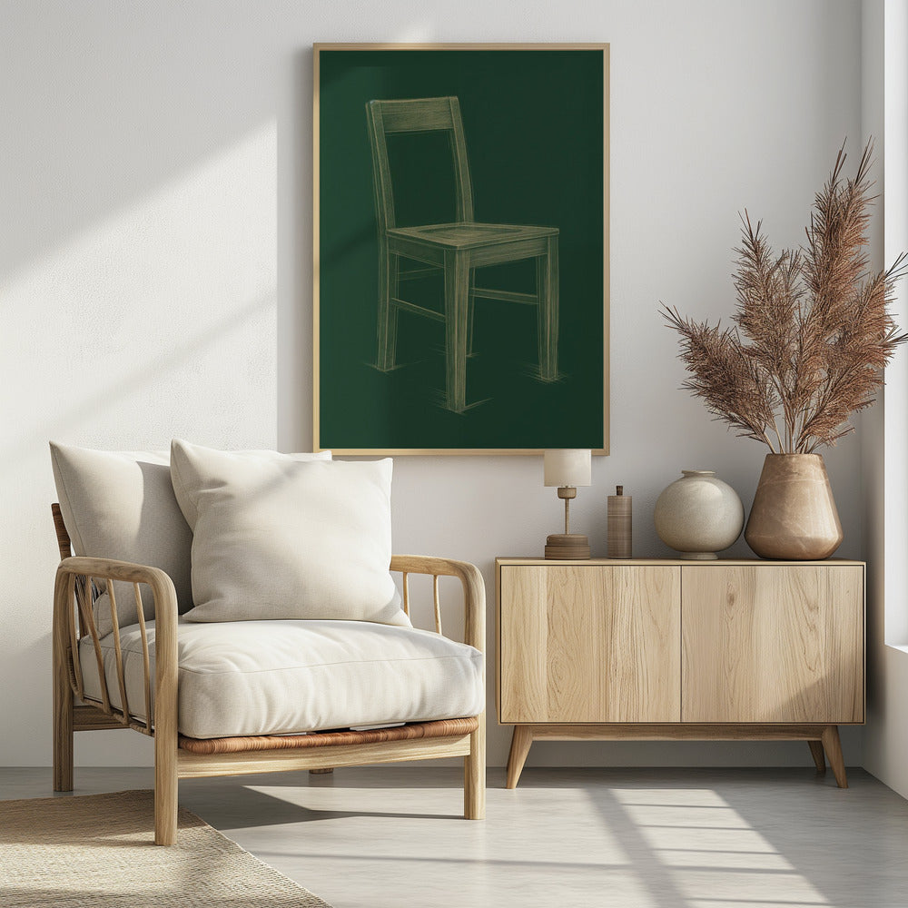 The Chair - Poster / Art Print - interiör