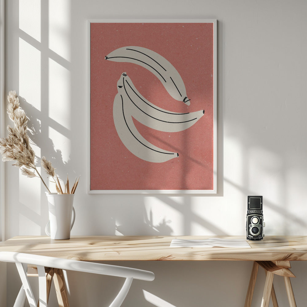 Banana - Poster / Art Print - interiör