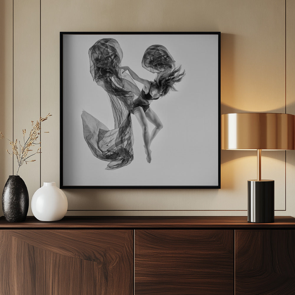 Falling to Earth - Poster / Art Print - interiör