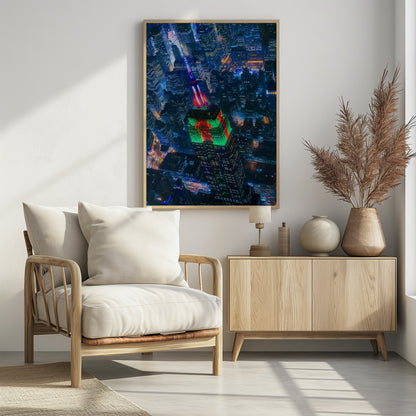 Flying NYC - Poster / Art Print - interiör
