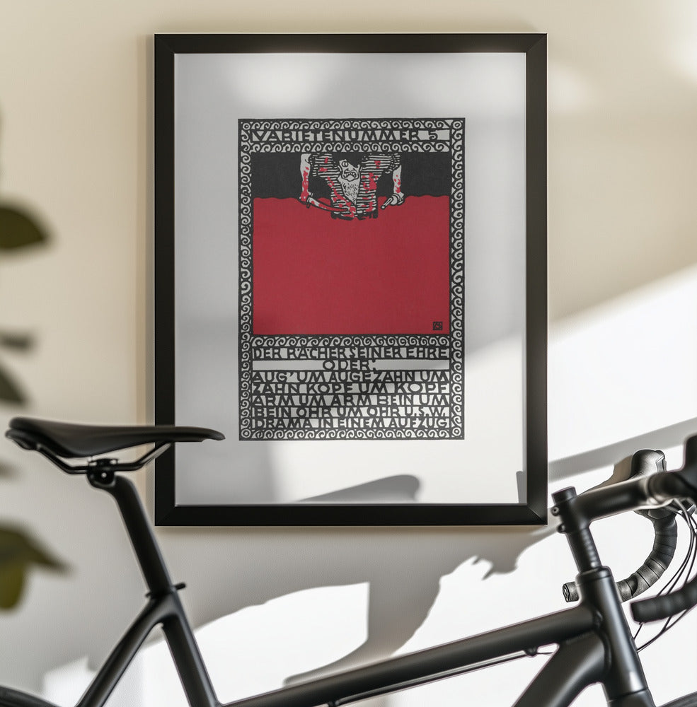 Variety Act 5  the Avenger of His Honor - Poster / Art Print - interiör