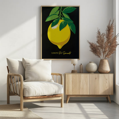 Limoni Di Sorrento - Poster / Art Print - interiör