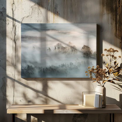 Winter fog - Poster / Art Print - interiör