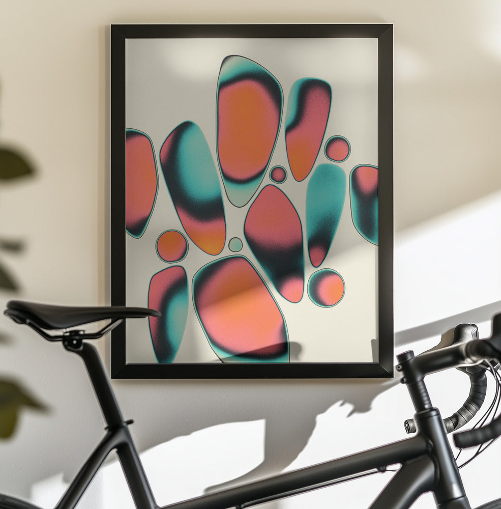 Cosmic Jazz 4 - Poster / Art Print - interiör