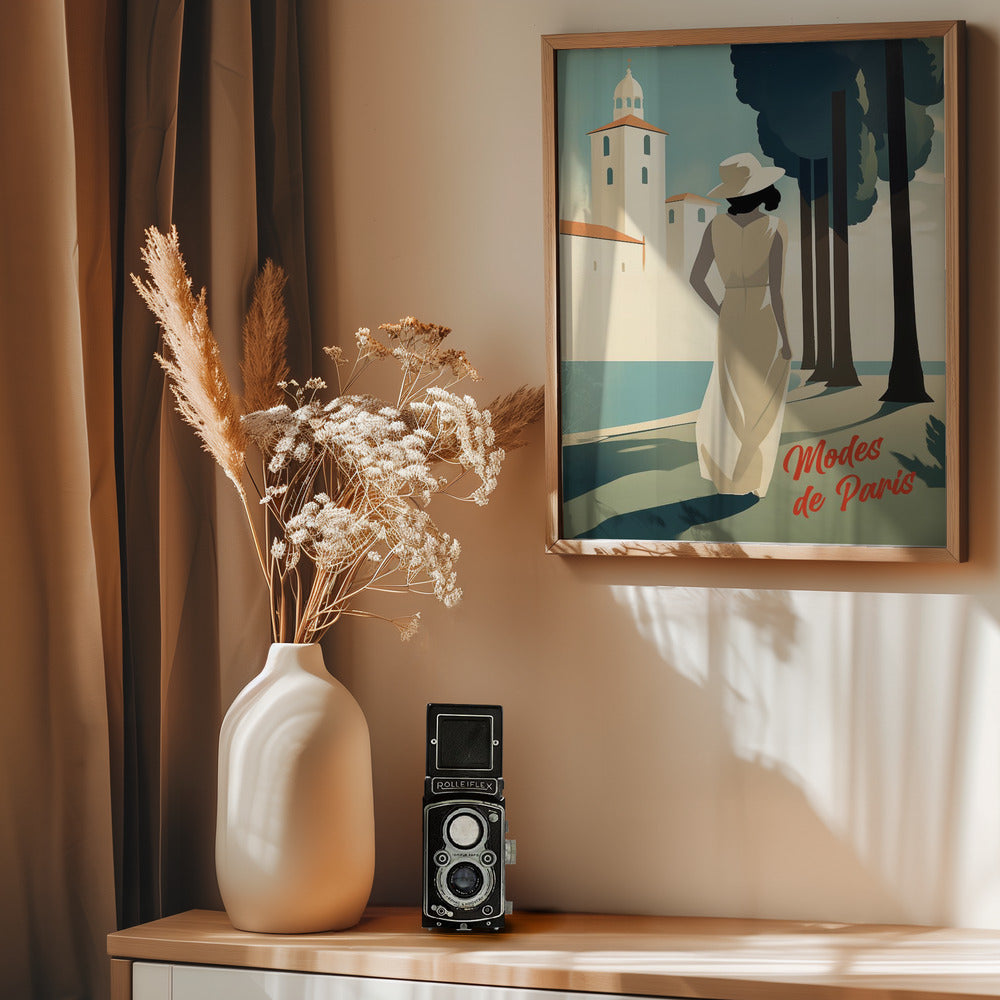 Elegance in Sunlight - Poster / Art Print - interiör