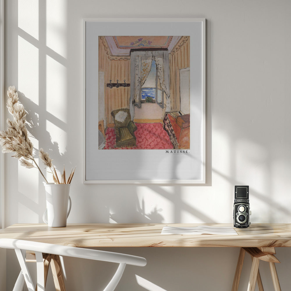 Ma Chambre Au Beau Rivage Boarder - Poster / Art Print - interiör