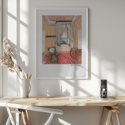 Ma Chambre Au Beau Rivage Boarder - Poster / Art Print - interiör