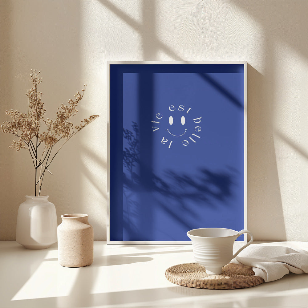 SMILE - Poster / Art Print - interiör