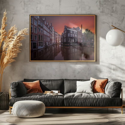 Amsterdam Dawn - Poster / Art Print - interiör