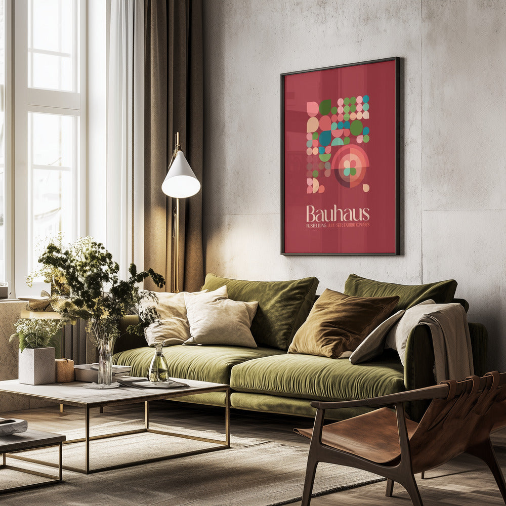 Bauhaus Kutular 3 - Poster / Art Print - interiör