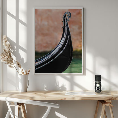 The bow of the gondola - Poster / Art Print - interiör