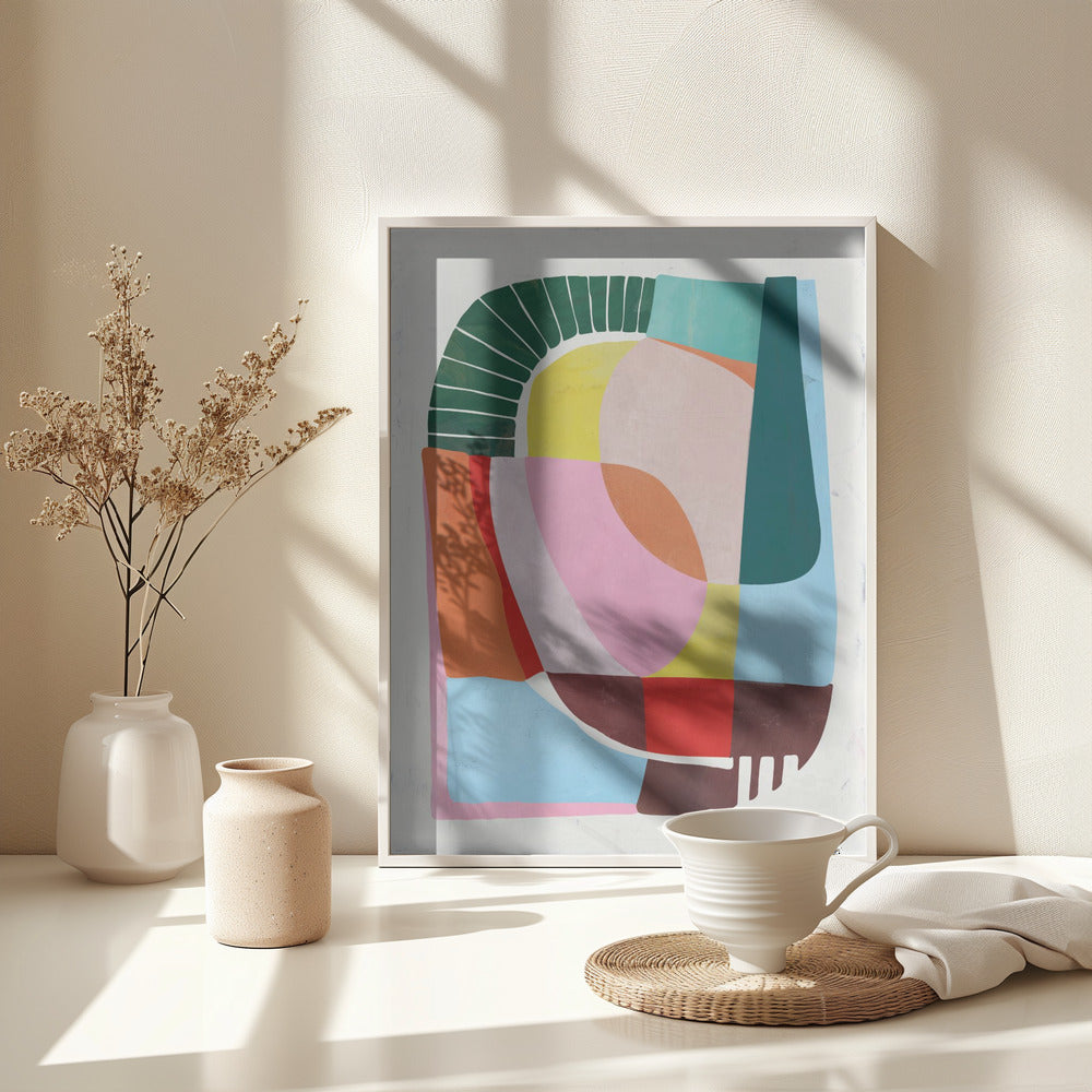 Happiness 01 - Poster / Art Print - interiör