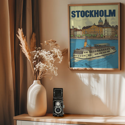 Stockholm - Poster / Art Print - interiör