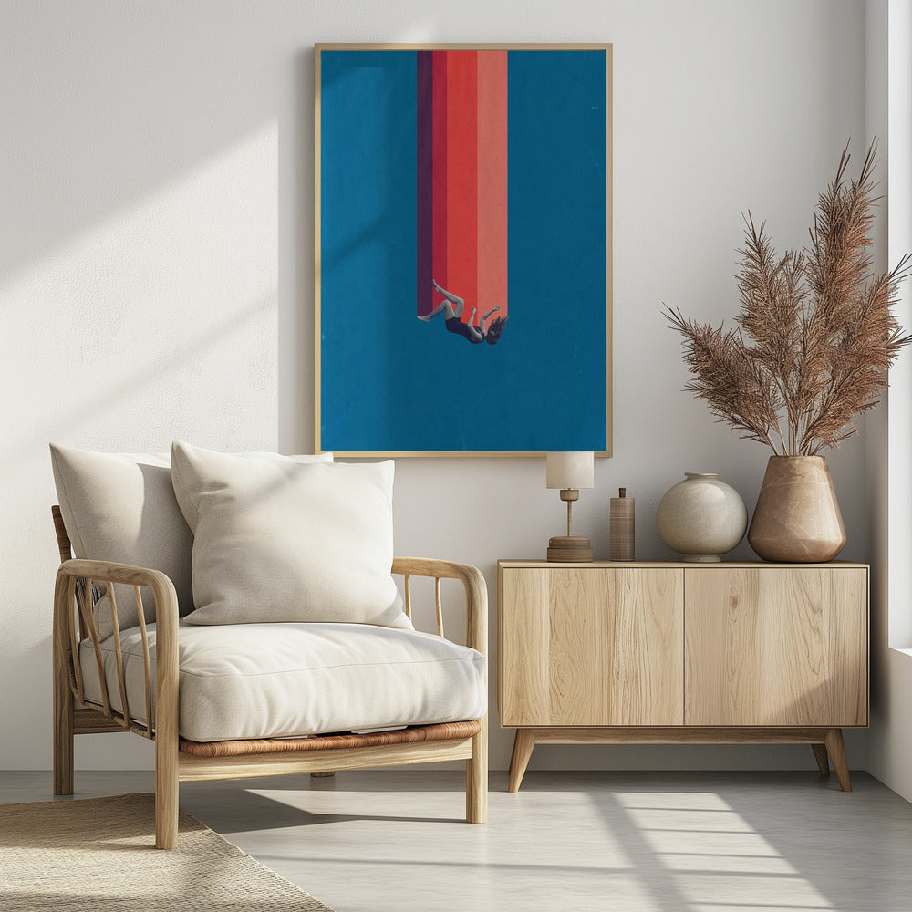 Fall In Love - Poster / Art Print - interiör