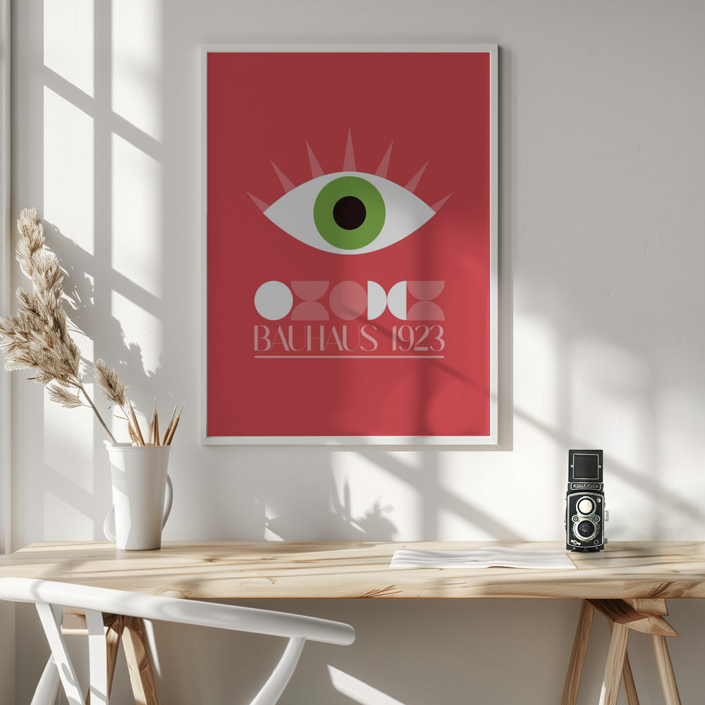Bauhaus Goz - Poster / Art Print - interiör