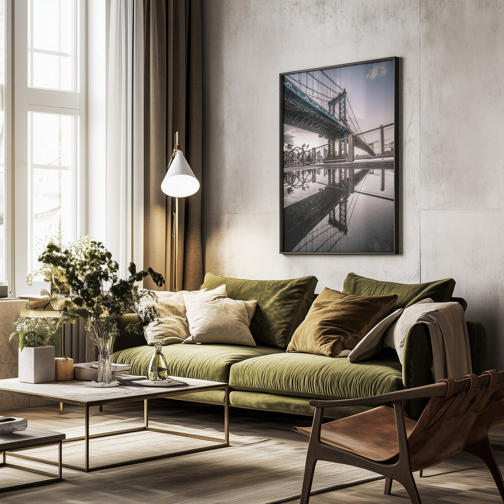 DUMBO Reflections - Poster / Art Print - interiör