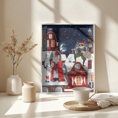 Saint Nicholas - Poster / Art Print - interiör