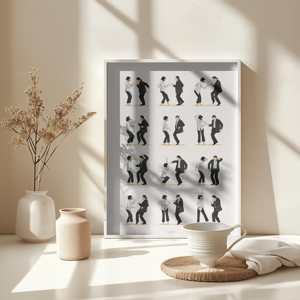 Pulp Fiction 2 - Poster / Art Print - interiör