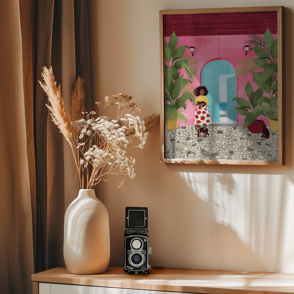 Cartagena life - Poster / Art Print - interiör