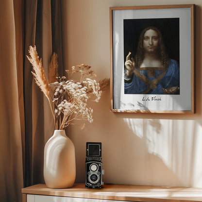 Salvator Mundi (circa 1500) - Poster / Art Print - interiör