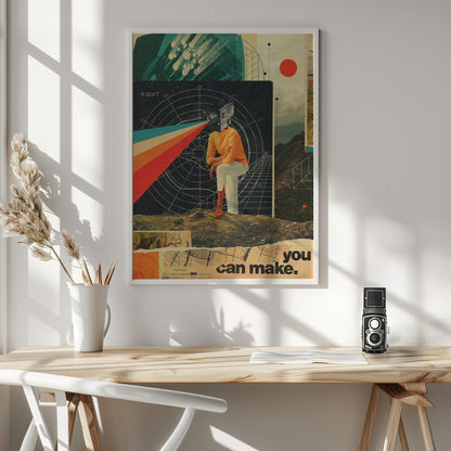 You Can Make It Right - Poster / Art Print - interiör