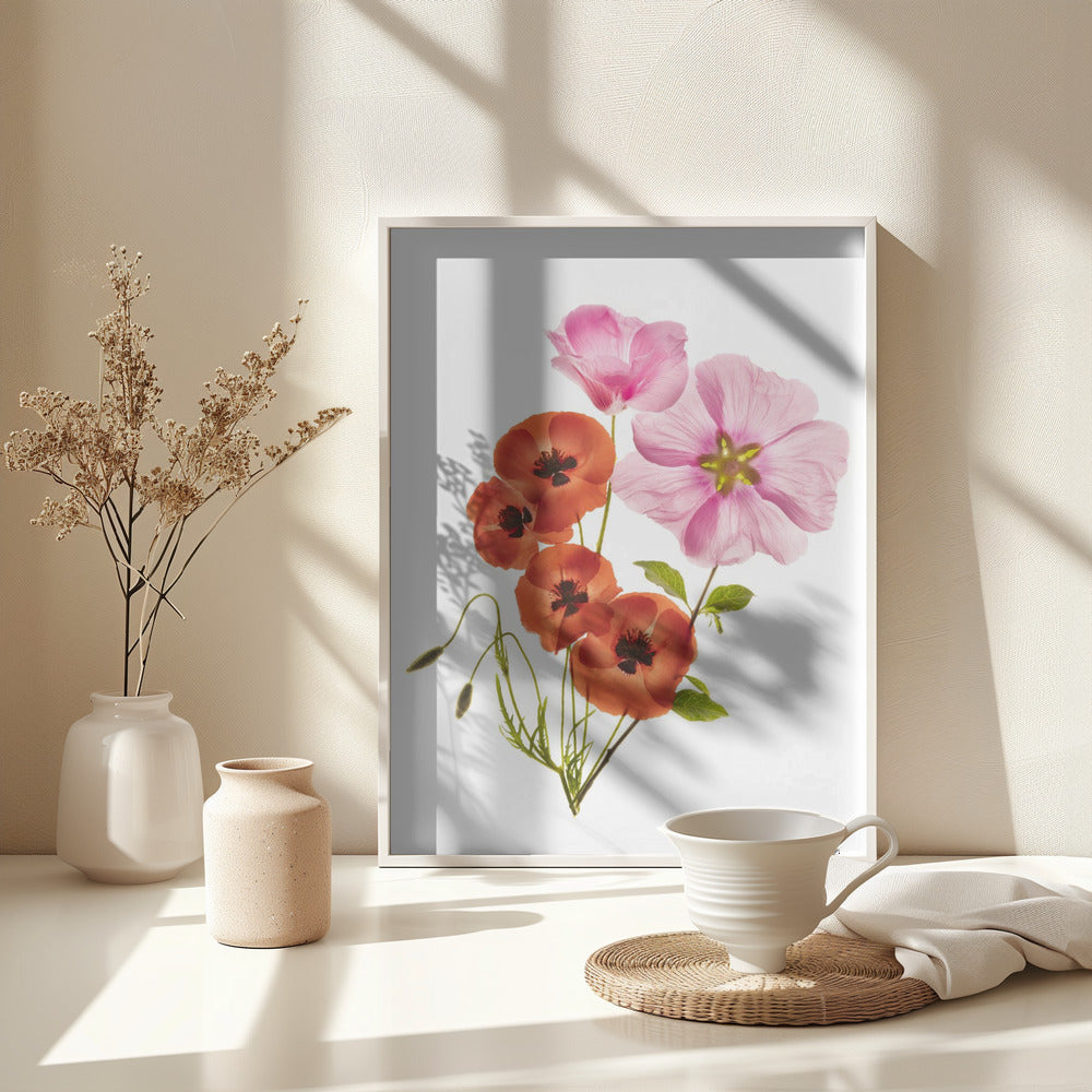 Flower composition III - Poster / Art Print - interiör