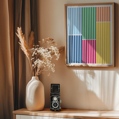 SUMMER DAYS - Poster / Art Print - interiör