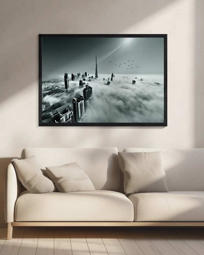 Up up and Above - Poster / Art Print - interiör