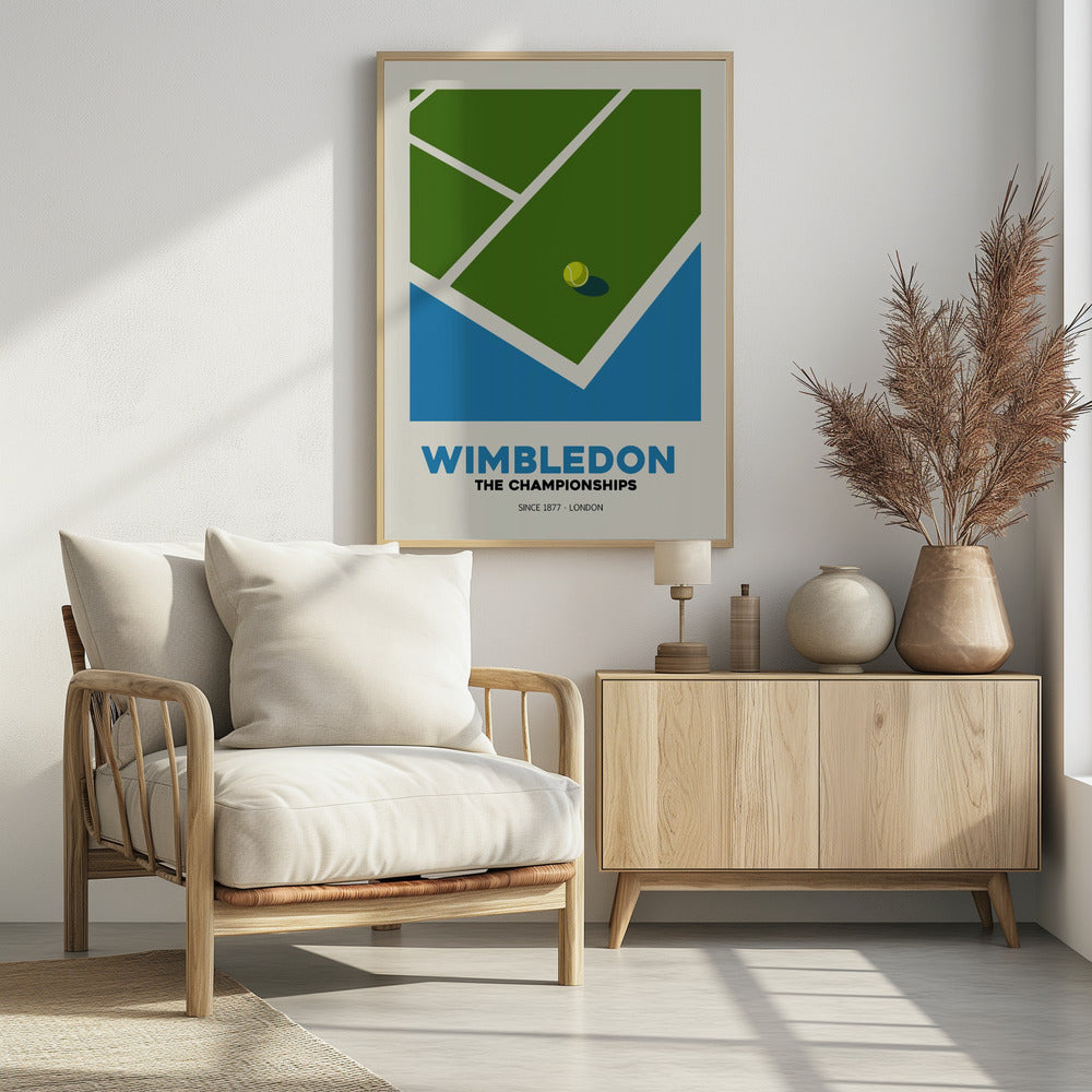 Wimbledon - Poster / Art Print - interiör