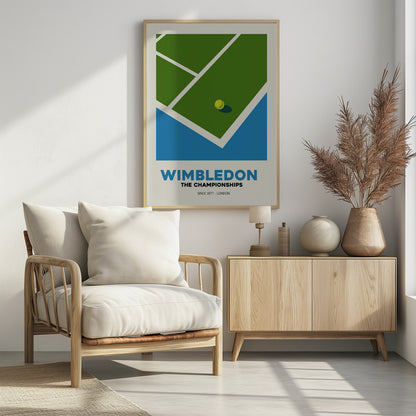 Wimbledon - Poster / Art Print - interiör