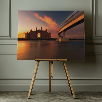 Atlantis Sunset - Poster / Art Print - interiör